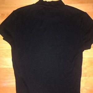 SHEIN black mock neck top